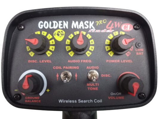 Golden Mask 4 WCL kabelloser Metalldetektor